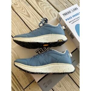Tread Labs Dover RS women ocean blue 7.5 NWT NEW with insoles EU 38.5